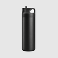 500ML Stainless Steel Water Bottle #color_black