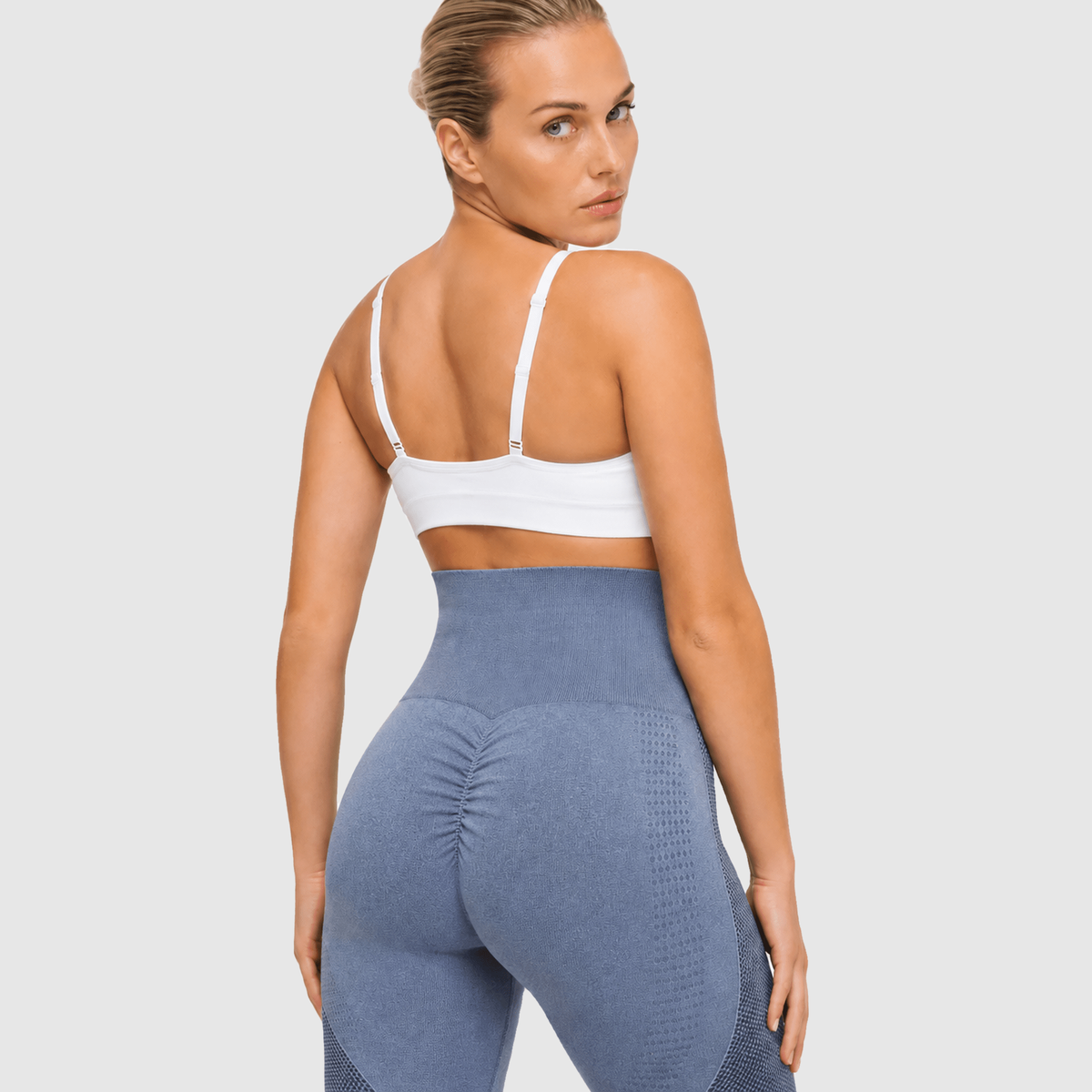 Allign Seamless Maternity Leggings - Bumpshape #color_navy_blue