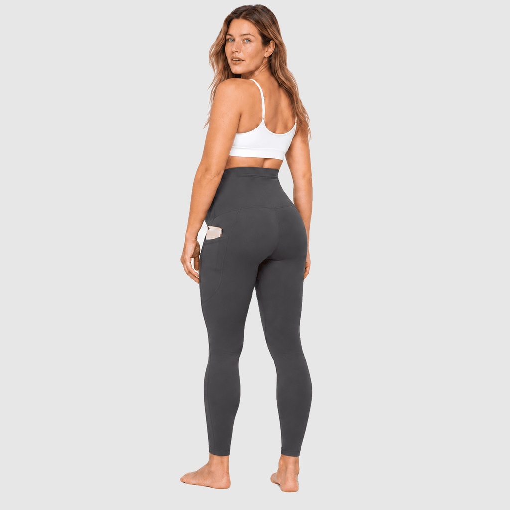 Pocket Maternity Leggings - Bumpshape #color_light_gray