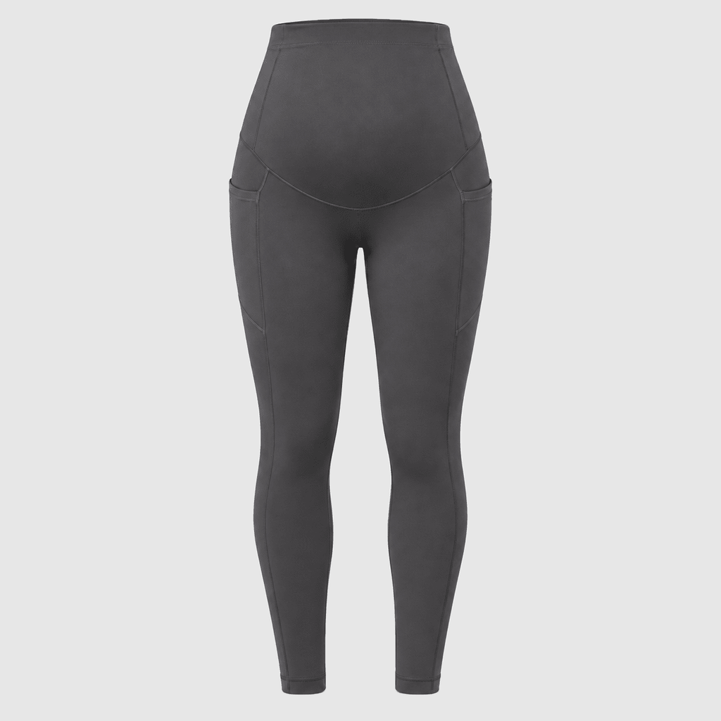Pocket Maternity Leggings - Bumpshape #color_light_gray