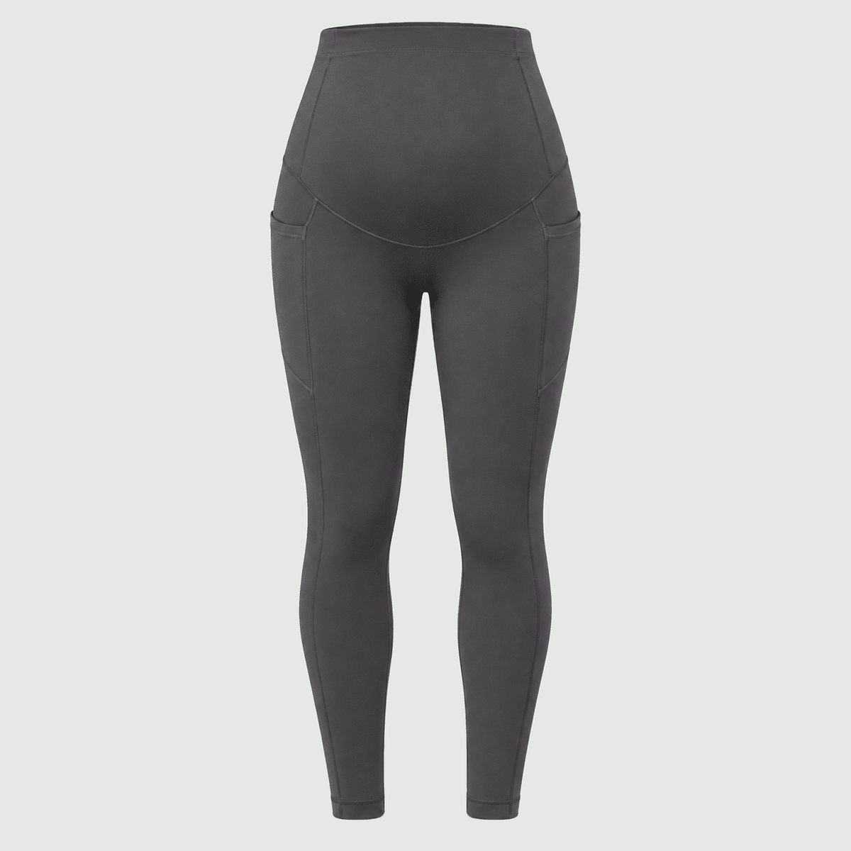 Pocket Maternity Leggings - Bumpshape #color_light_gray