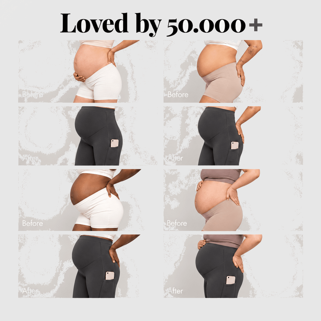 Pocket Maternity Leggings - Bumpshape #all