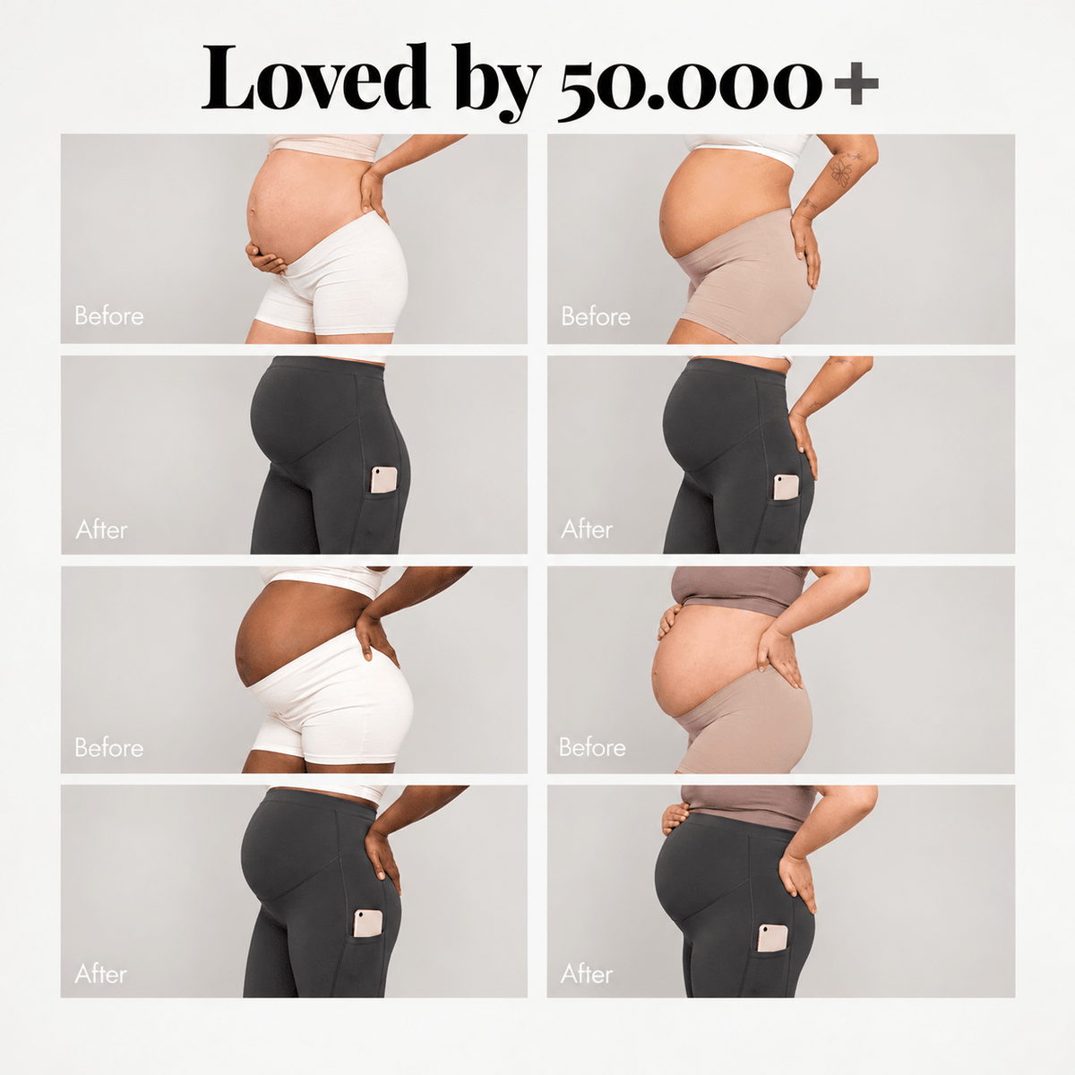 Pocket Maternity Leggings - Bumpshape