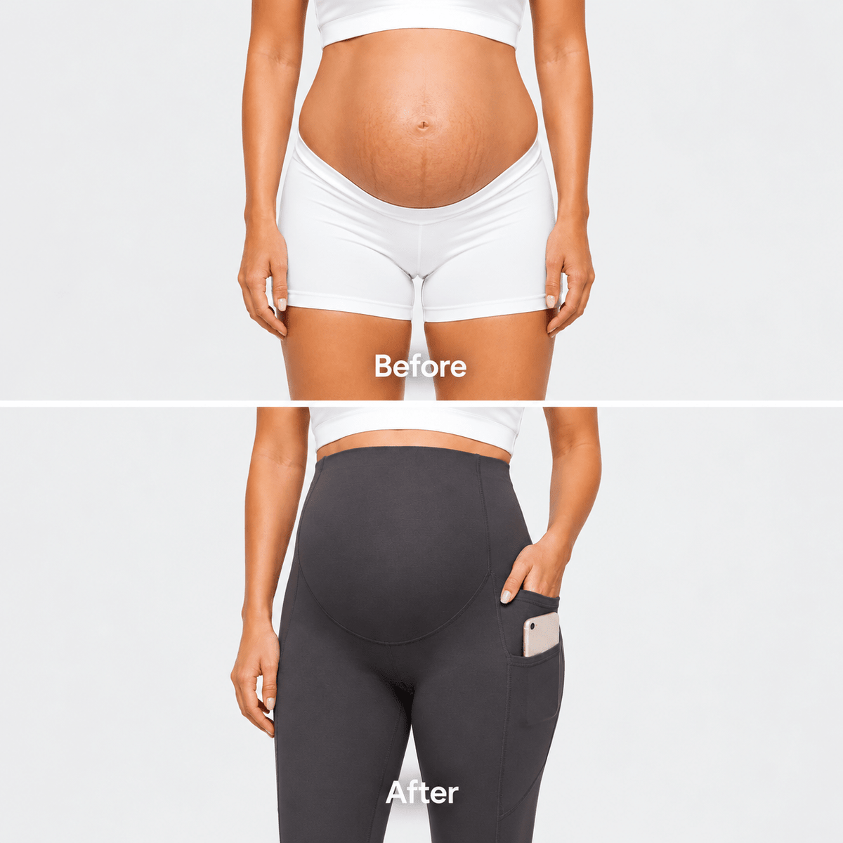 Pocket Maternity Leggings - Bumpshape