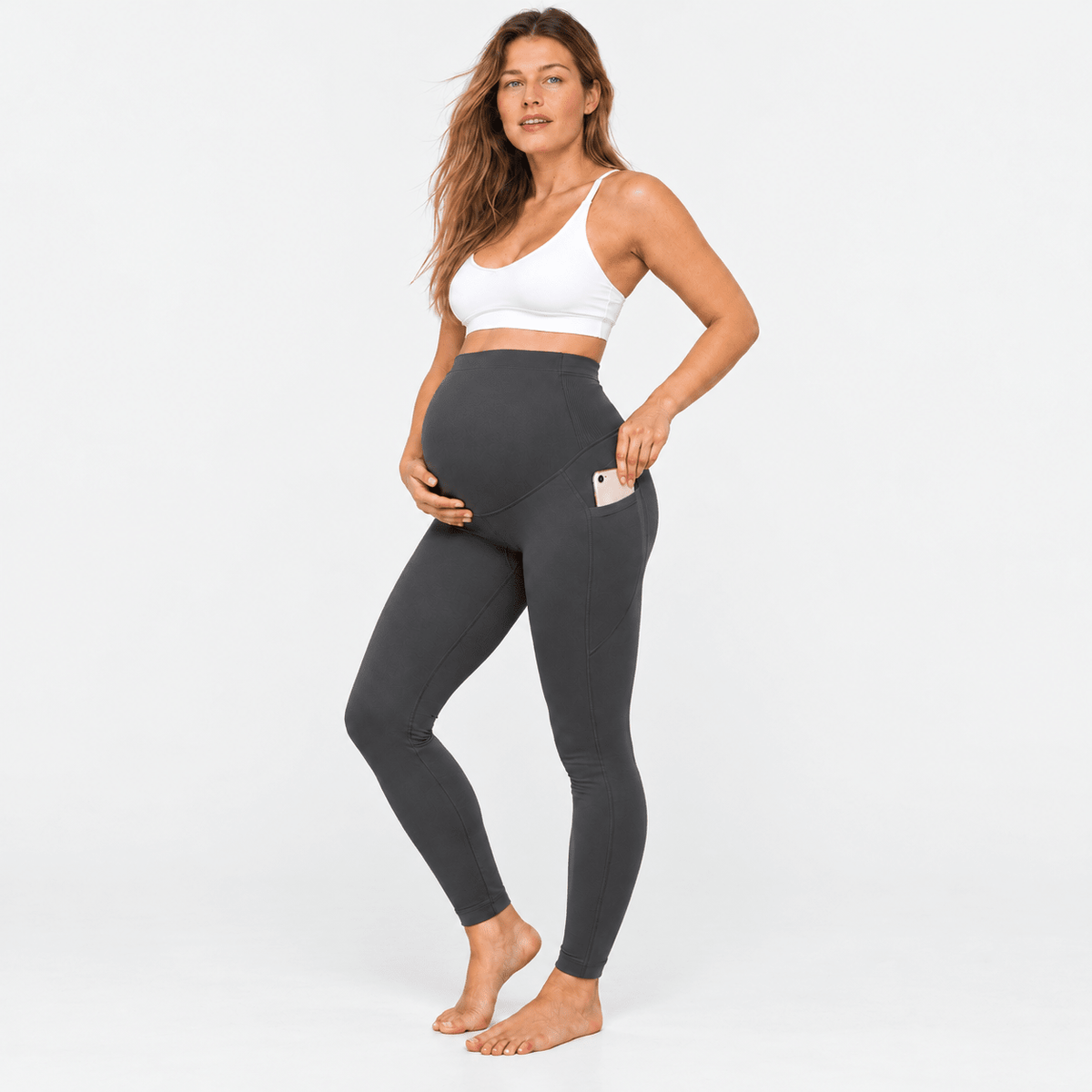 Pocket Maternity Leggings - Bumpshape
