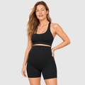 Power Seamless Maternity Set Black - Bumpshape #color_black