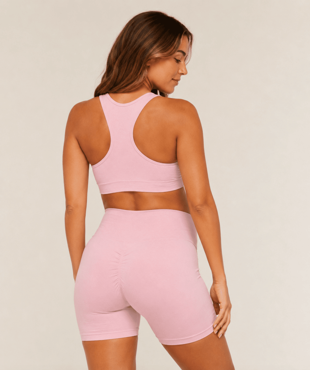 Racerback Two - piece Set Bubble Gum S, Racerback Two - piece Set Bubble Gum M, Racerback Two - piece Set Bubble Gum L, Racerback Two - piece Set Bubble Gum XL, Racerback Two - piece Set Bubble Gum 2XL