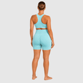 Sculpt Seamless Maternity Set - Bumpshape #color_aqua