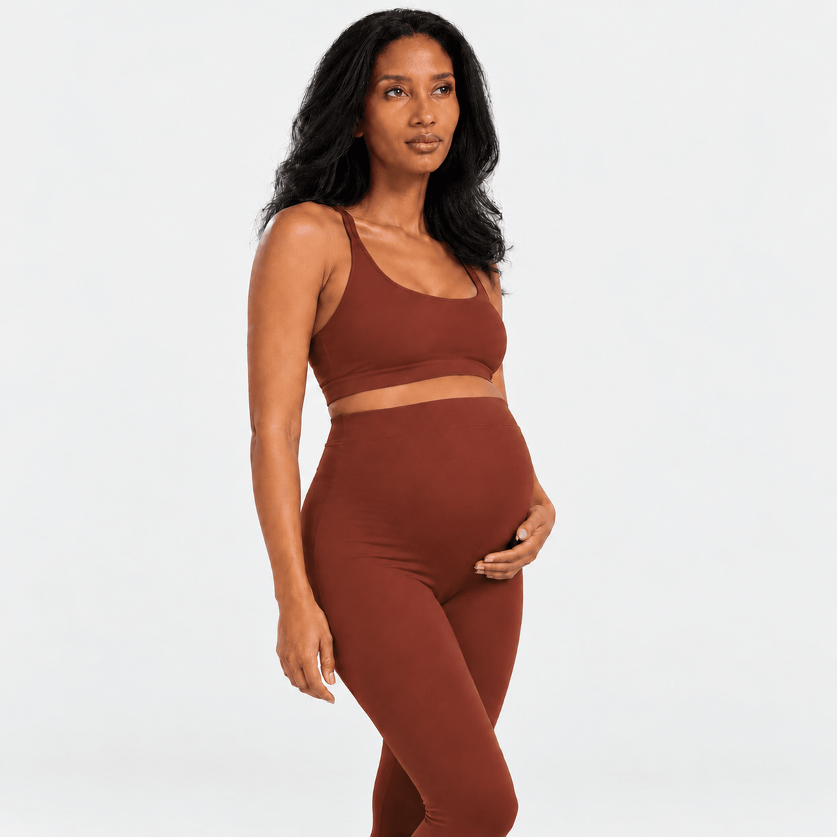 Tone Seamless Maternity Leggings - Bumpshape