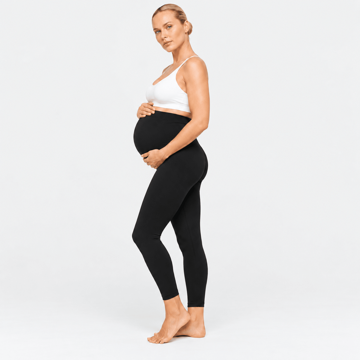 Tone Seamless Maternity Leggings - Bumpshape