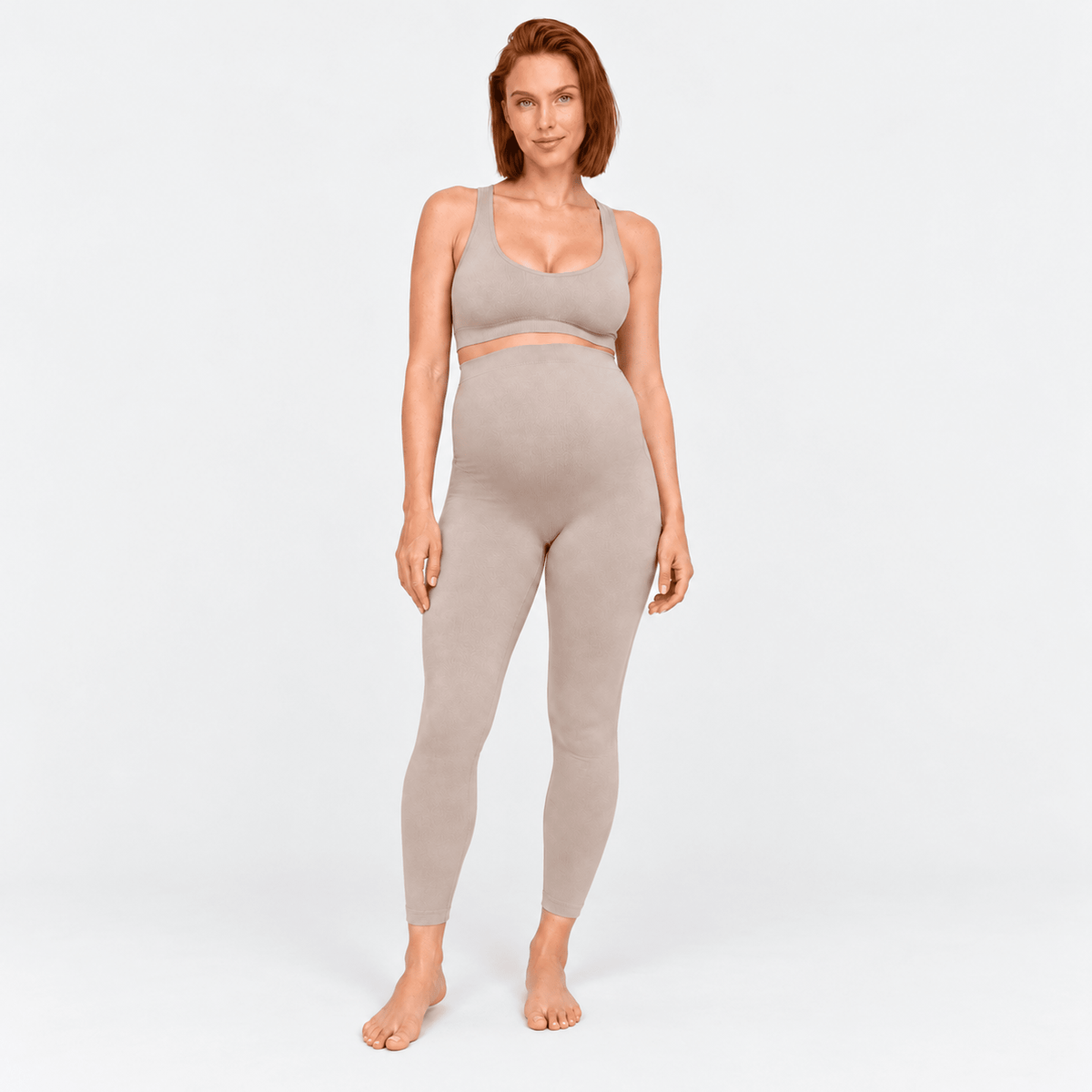 Tone Seamless Maternity Leggings - Bumpshape