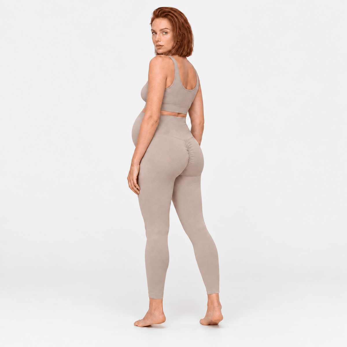 Tone Seamless Maternity Leggings - Bumpshape