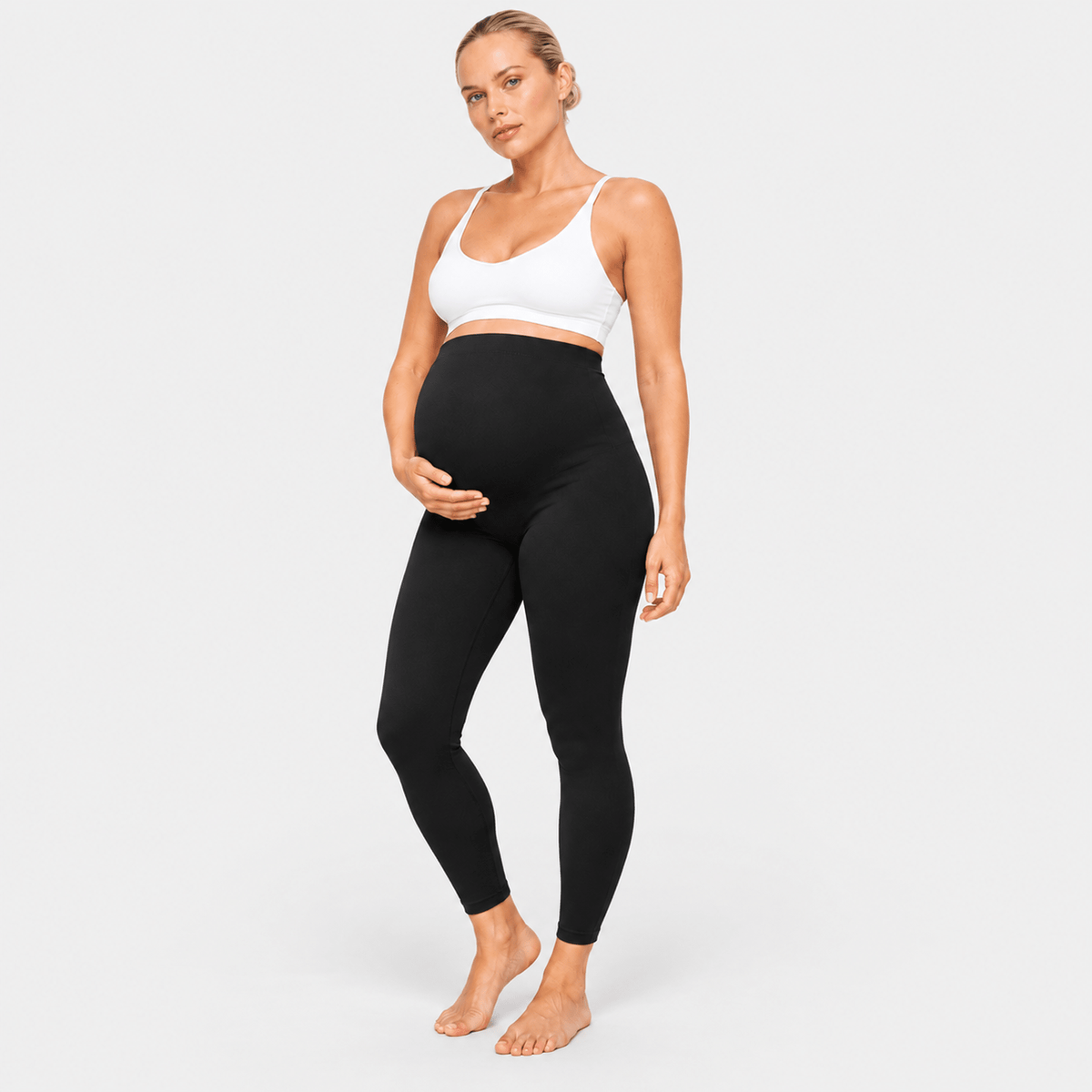 Tone Seamless Maternity Leggings - Bumpshape