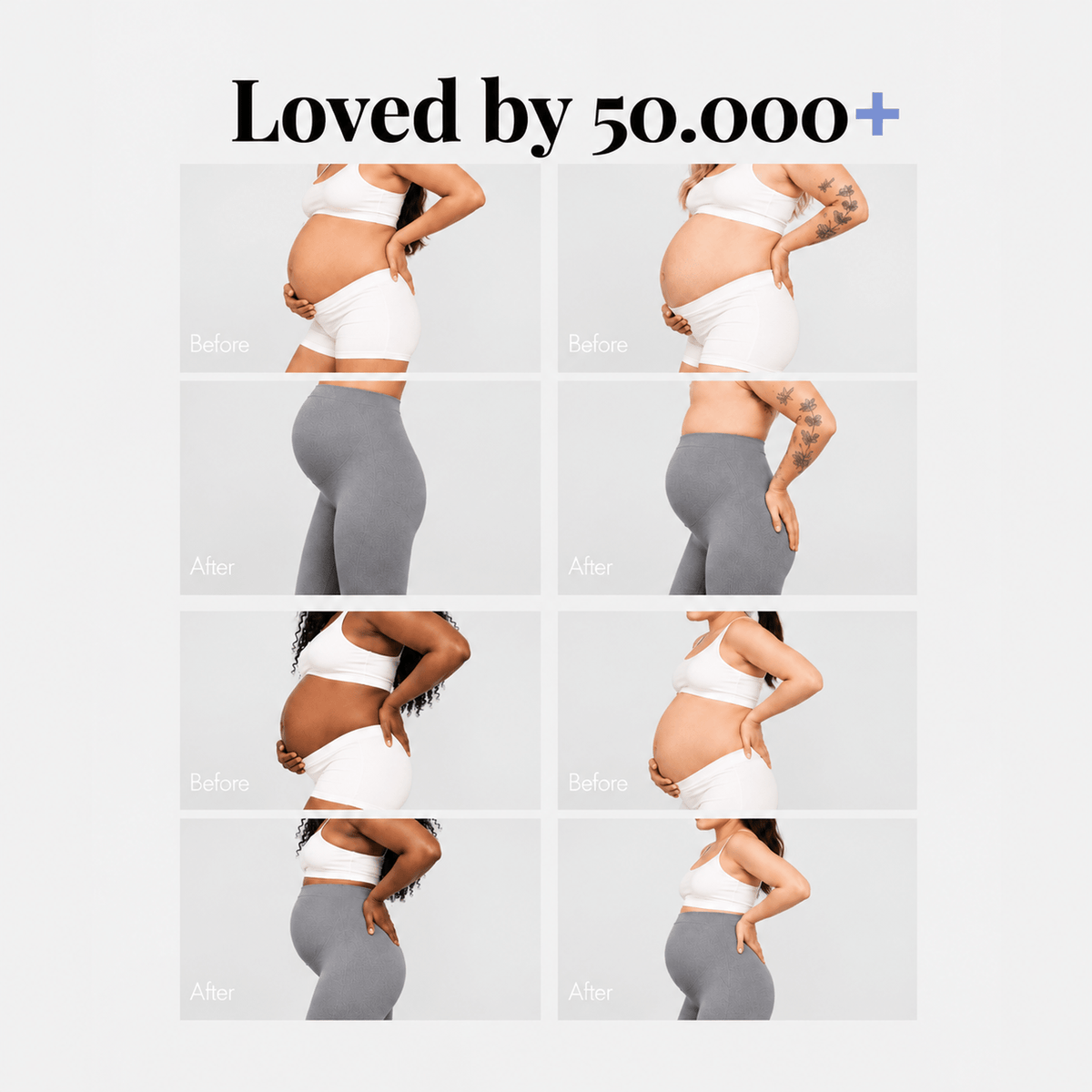 Tone Seamless Maternity Leggings - Bumpshape