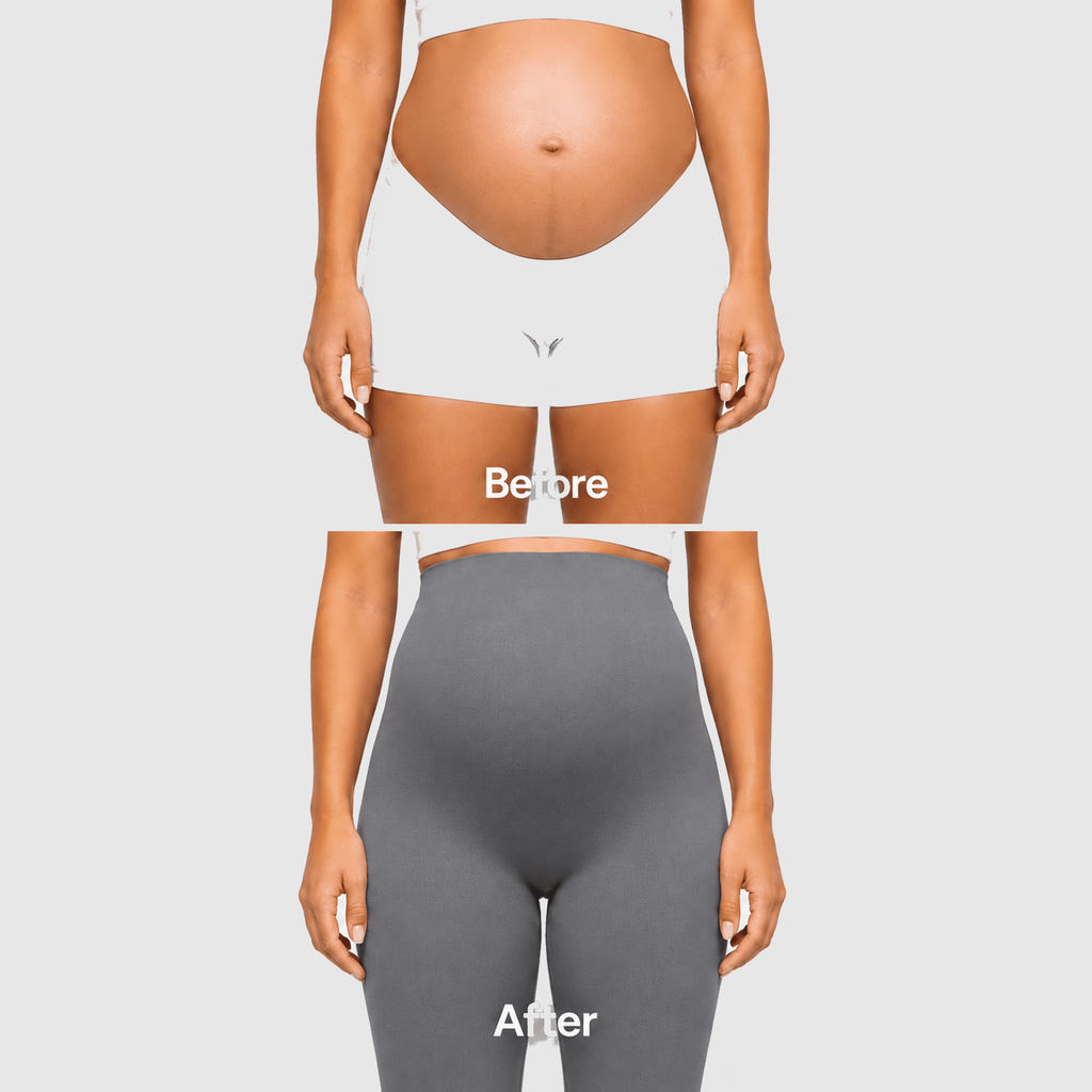 Tone Seamless Maternity Leggings - Bumpshape #all